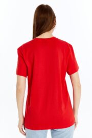 Kadın Regular Kırmızı T-Shirt - Görsel 8