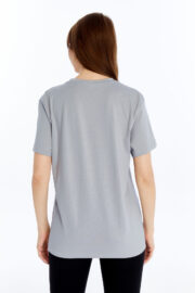 Kadın Regular Gri T-Shirt - Görsel 13