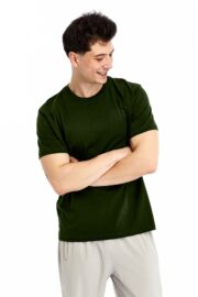 Erkek Regular Haki T-Shirt