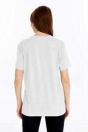 Kadın Regular Beyaz T-Shirt - Görsel 5