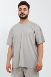 Erkek Oversize Taş T-Shirt